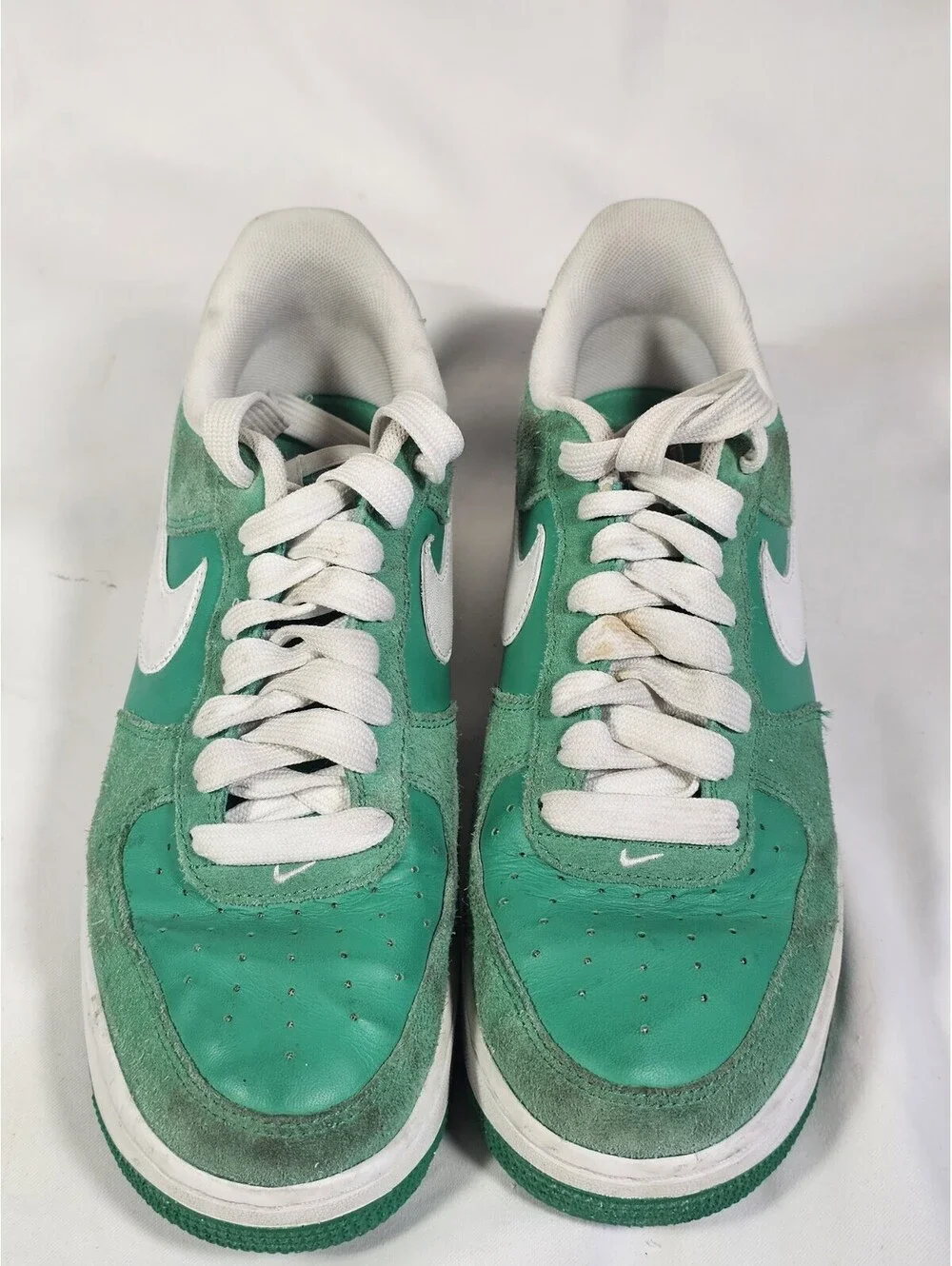 Nike Air Force 1 Stadium Green Suede Sneakers Size 11 Men's IB6388-300
